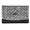 Diamond Plate Genuine Leather Womens Wallet - Front/Main