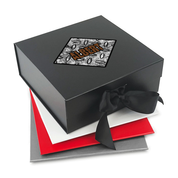 Custom Diamond Plate Gift Box with Magnetic Lid (Personalized)