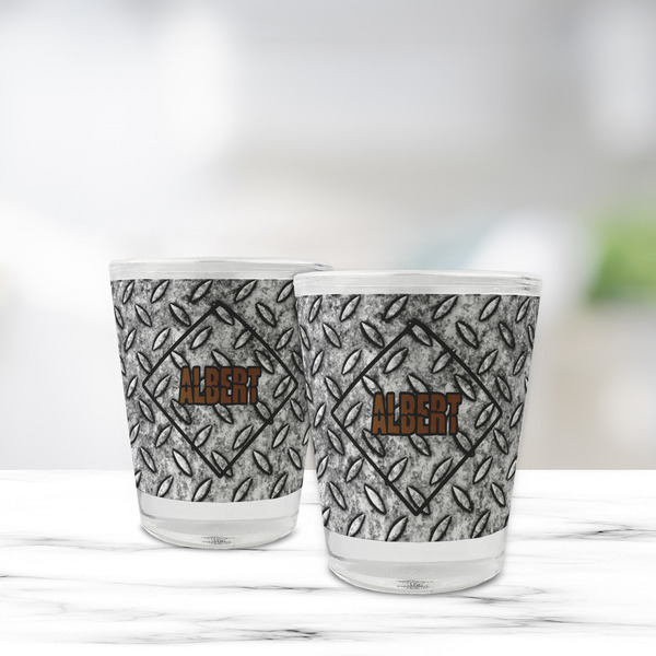 Diamond Plate Glass Shot Glass - Standard - LIFESTYLE