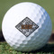Diamond Plate Golf Ball - Branded - Front