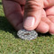 Diamond Plate Golf Ball Marker - Hand