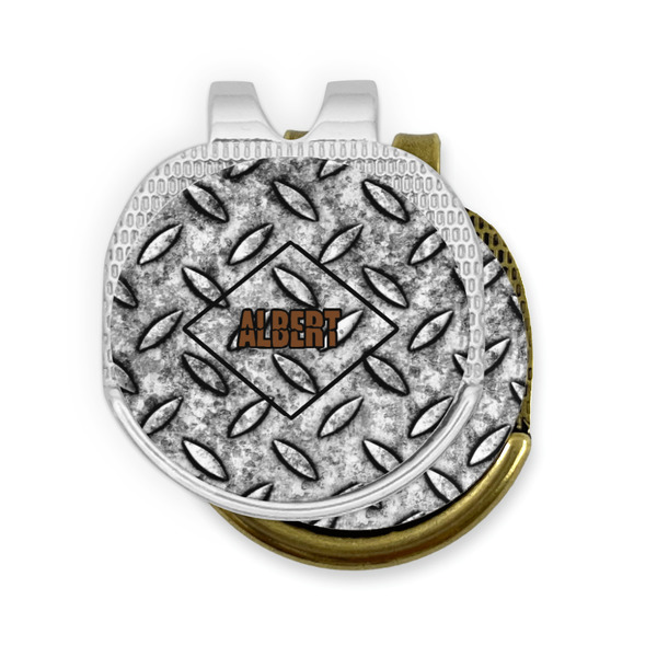 Diamond Plate Golf Ball Marker Hat Clip - PARENT/MAIN