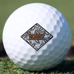 Diamond Plate Golf Balls - Non-Branded - Set of 12 (Personalized)