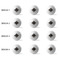Diamond Plate Golf Balls - Generic - Set of 12 - APPROVAL