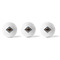 Diamond Plate Golf Balls - Generic - Set of 3 - APPROVAL
