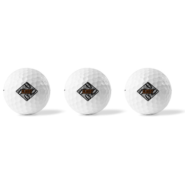 Diamond Plate Golf Balls - Titleist - Set of 3 - APPROVAL