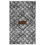 Diamond Plate Golf Towel - Poly-Cotton Blend w/ Name or Text