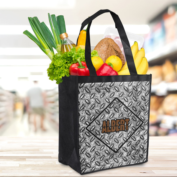 Diamond Plate Grocery Bag - LIFESTYLE