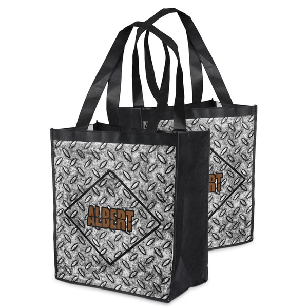 Diamond Plate Grocery Bag - MAIN