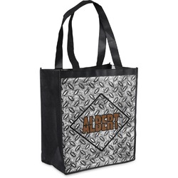 Diamond Plate Grocery Bag (Personalized)