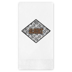 Diamond Plate Guest Paper Towels - Full Color (Personalized)