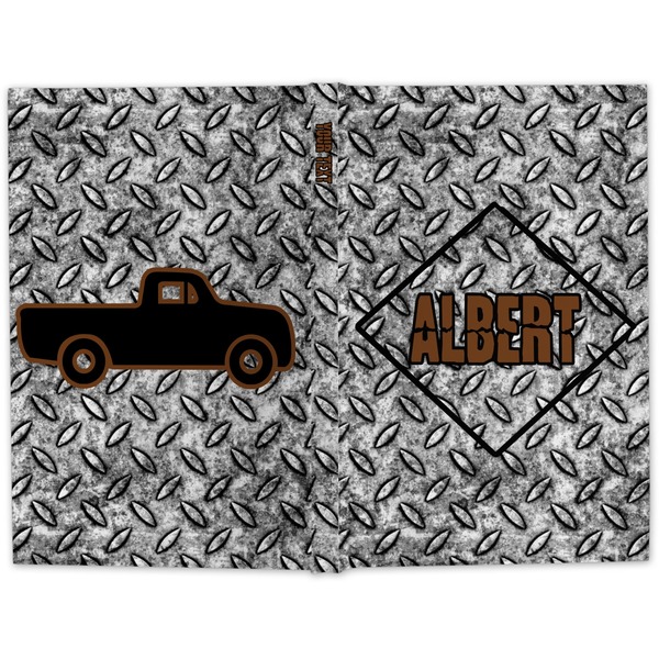 Diamond Plate Hard Cover Journal - Apvl