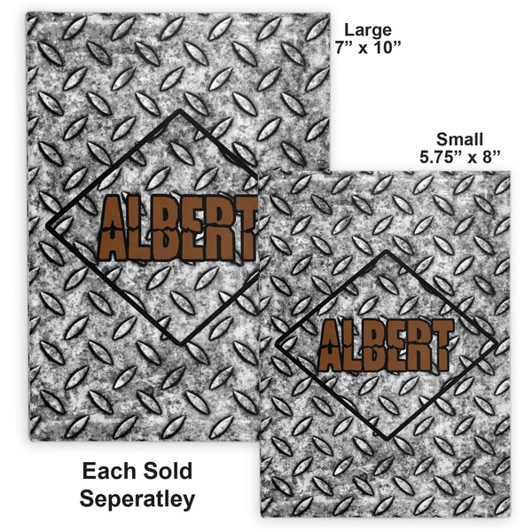 Diamond Plate Hard Cover Journal - Compare