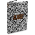 Diamond Plate Hardbound Journal - 7.25" x 10" (Personalized)
