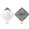 Diamond Plate Hooded Baby Towel- Approval
