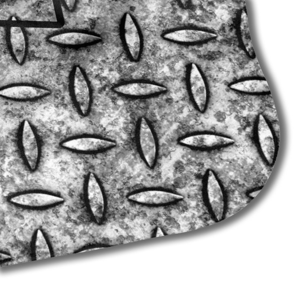 Diamond Plate Hooded Baby Towel- Detail Corner