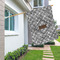Diamond Plate House Flags - Double Sided - LIFESTYLE