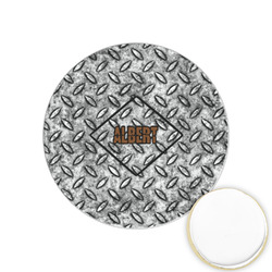 Diamond Plate Printed Cookie Topper - 1.25" (Personalized)