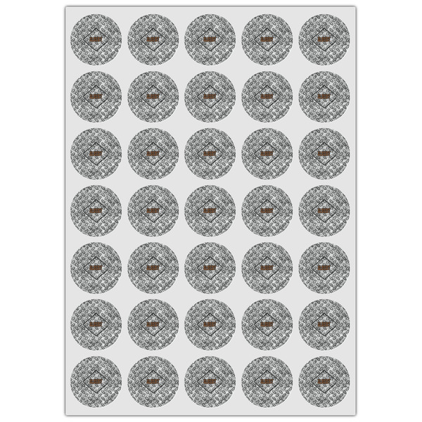 Diamond Plate Icing Circle - XSmall - Set of 35