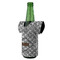 Diamond Plate Jersey Bottle Cooler - ANGLE (on bottle)