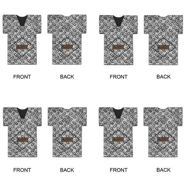 Diamond Plate Jersey Bottle Cooler - Set of 4 - APPROVAL