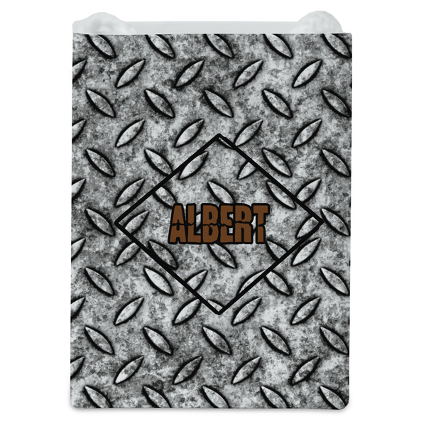 Diamond Plate Jewelry Gift Bag - Gloss - Front