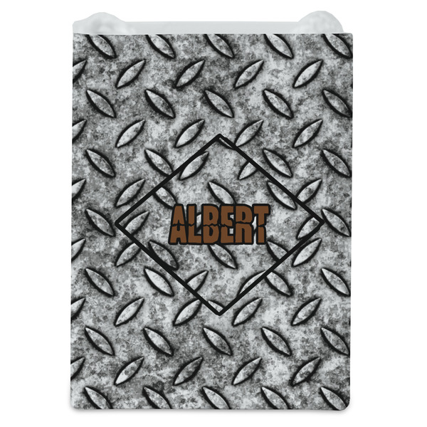 Diamond Plate Jewelry Gift Bag - Matte - Front