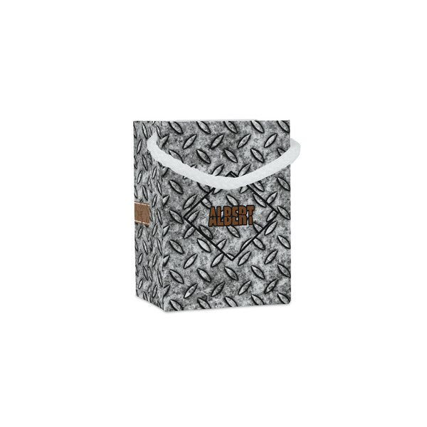 Custom Diamond Plate Jewelry Gift Bags - Matte (Personalized)