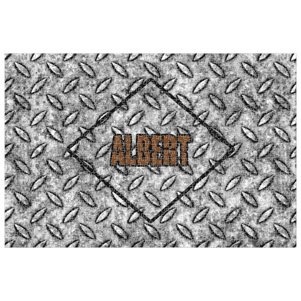 Custom Diamond Plate 1014 pc Jigsaw Puzzle (Personalized)