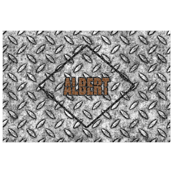 Custom Diamond Plate Jigsaw Puzzle - 1000-piece (Personalized)