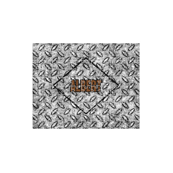 Custom Diamond Plate 110 pc Jigsaw Puzzle (Personalized)