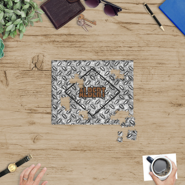 Diamond Plate Jigsaw Puzzle 252 Piece - In Context