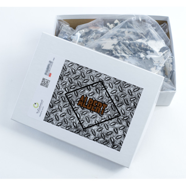 Diamond Plate Jigsaw Puzzle 500 Piece - Box