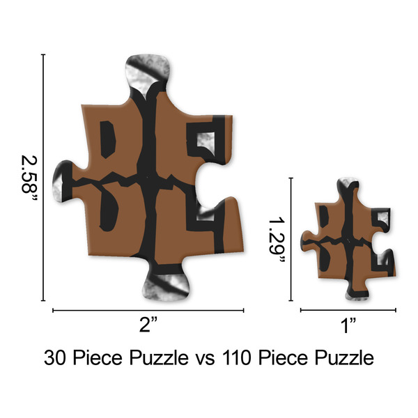 Diamond Plate Jigsaw Puzzle - Piece Comparison