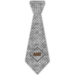 Diamond Plate Iron On Tie - 4 Sizes w/ Name or Text