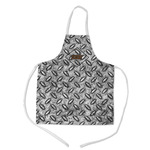 Diamond Plate Kid's Apron w/ Name or Text