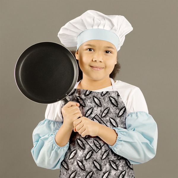 Diamond Plate Kid's Aprons - Medium - Lifestyle