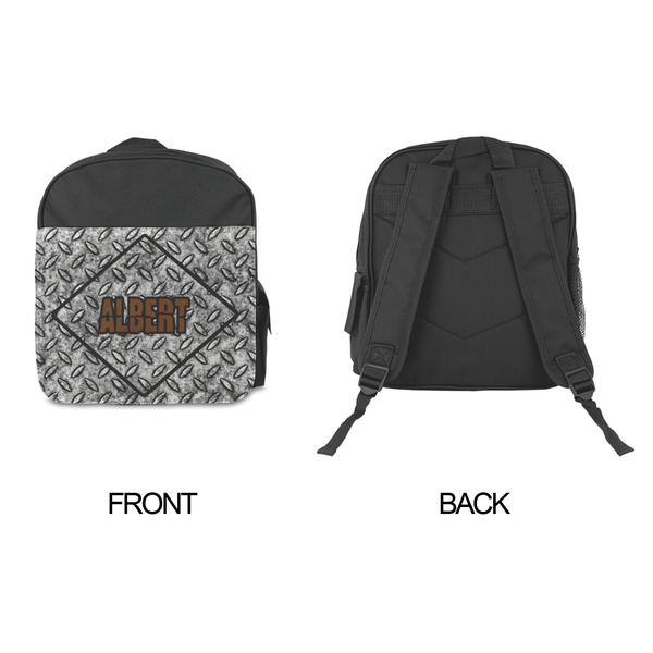 Diamond Plate Kid's Backpack - Approval