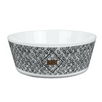 Diamond Plate Kid's Bowl (Personalized)