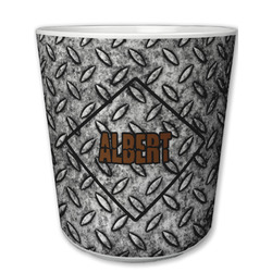 Diamond Plate Plastic Tumbler 6oz (Personalized)