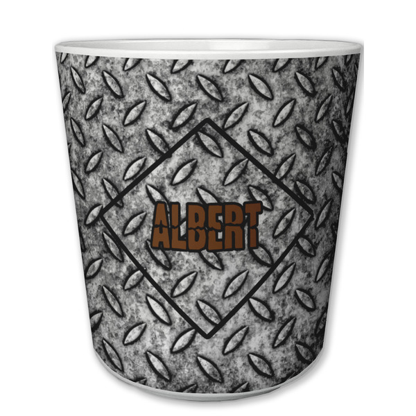 Custom Diamond Plate Plastic Tumbler 6oz (Personalized)