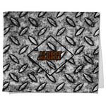 Diamond Plate Kitchen Towel - Poly Cotton w/ Name or Text