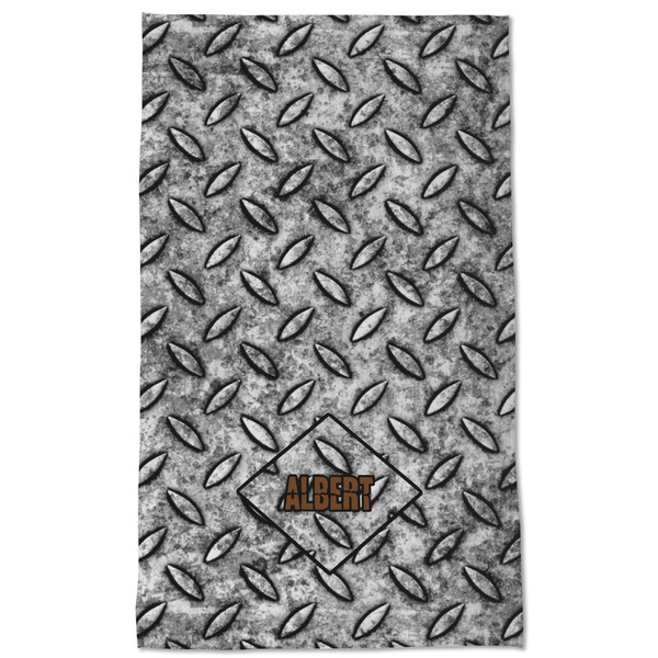 Diamond Plate Kitchen Towel - Poly Cotton - Full Front