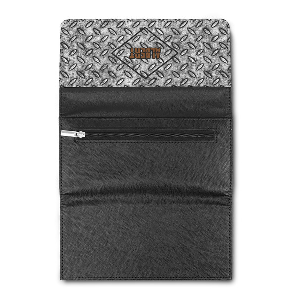Diamond Plate Ladies Wallet (Open)
