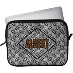 Diamond Plate Laptop Sleeve / Case - 15" (Personalized)