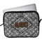Diamond Plate Laptop Sleeve / Case - 13" (Personalized)