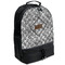 Diamond Plate Large Backpack - Black - Angled View