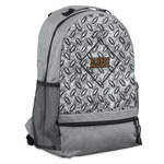 Diamond Plate Backpack (Personalized)