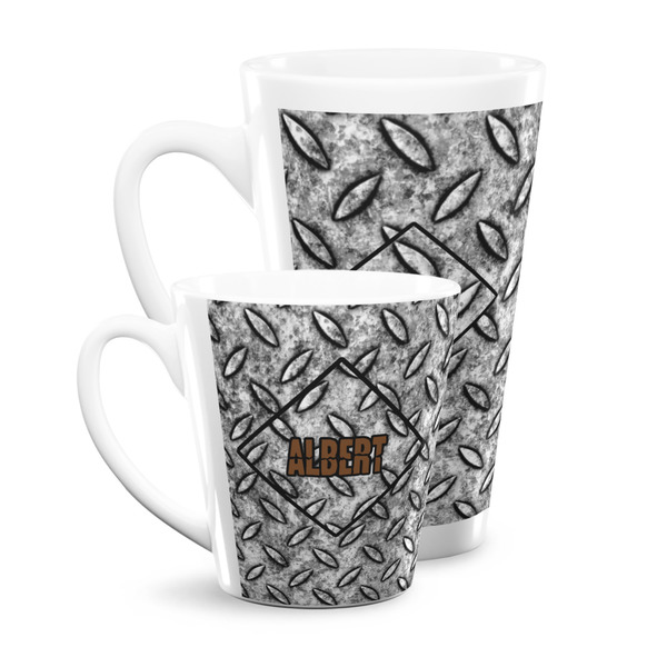 Diamond Plate Latte Mugs Main
