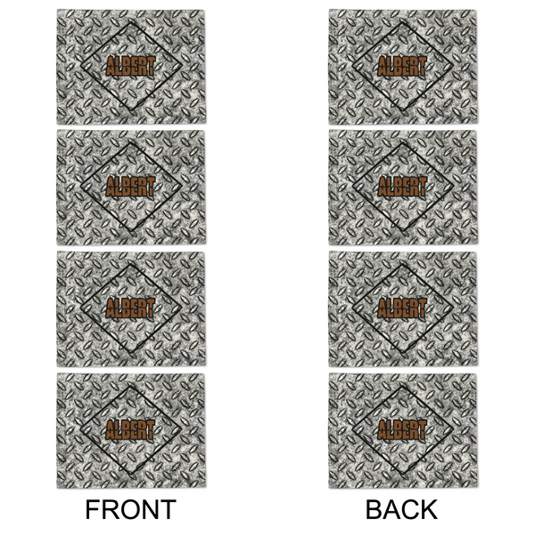 Diamond Plate Linen Placemat - APPROVAL Set of 4 (double sided)